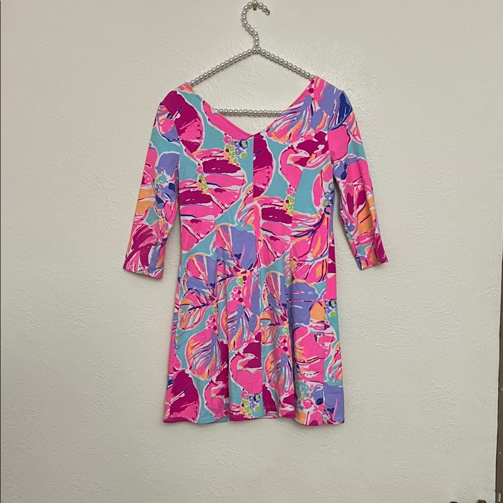 Lilly Pulitzer Amelia XL 12-14 girls dress Jam out - Picture 5 of 5